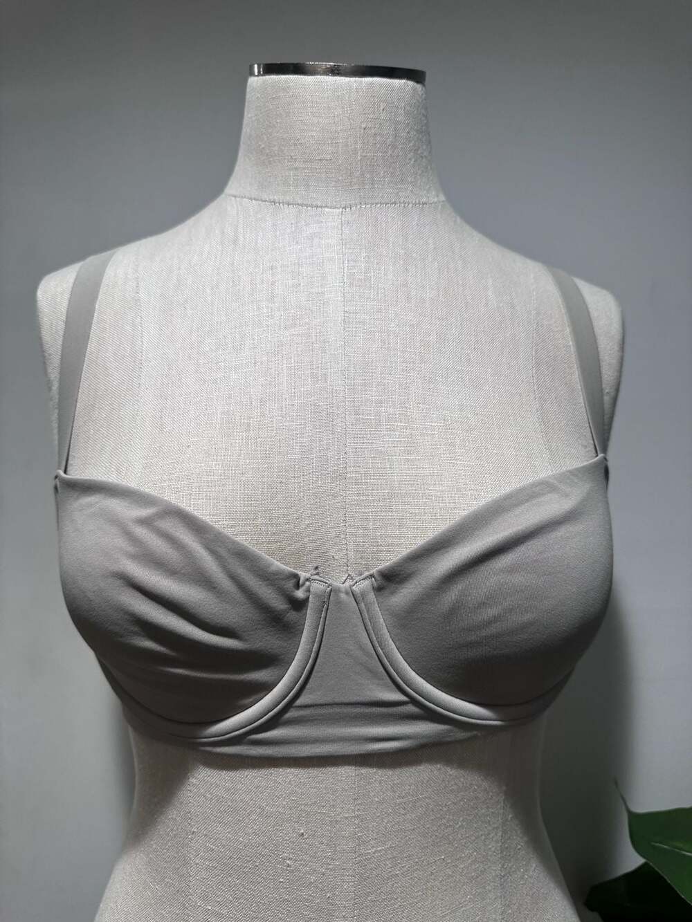 Aerie Smoothez Real Good Underwire Bra 34C Gray